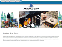 Tablet Screenshot of anadolugrupkimya.com